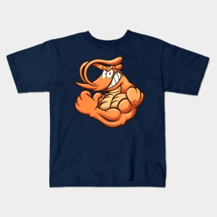 Strong shrimp Kids T-Shirt